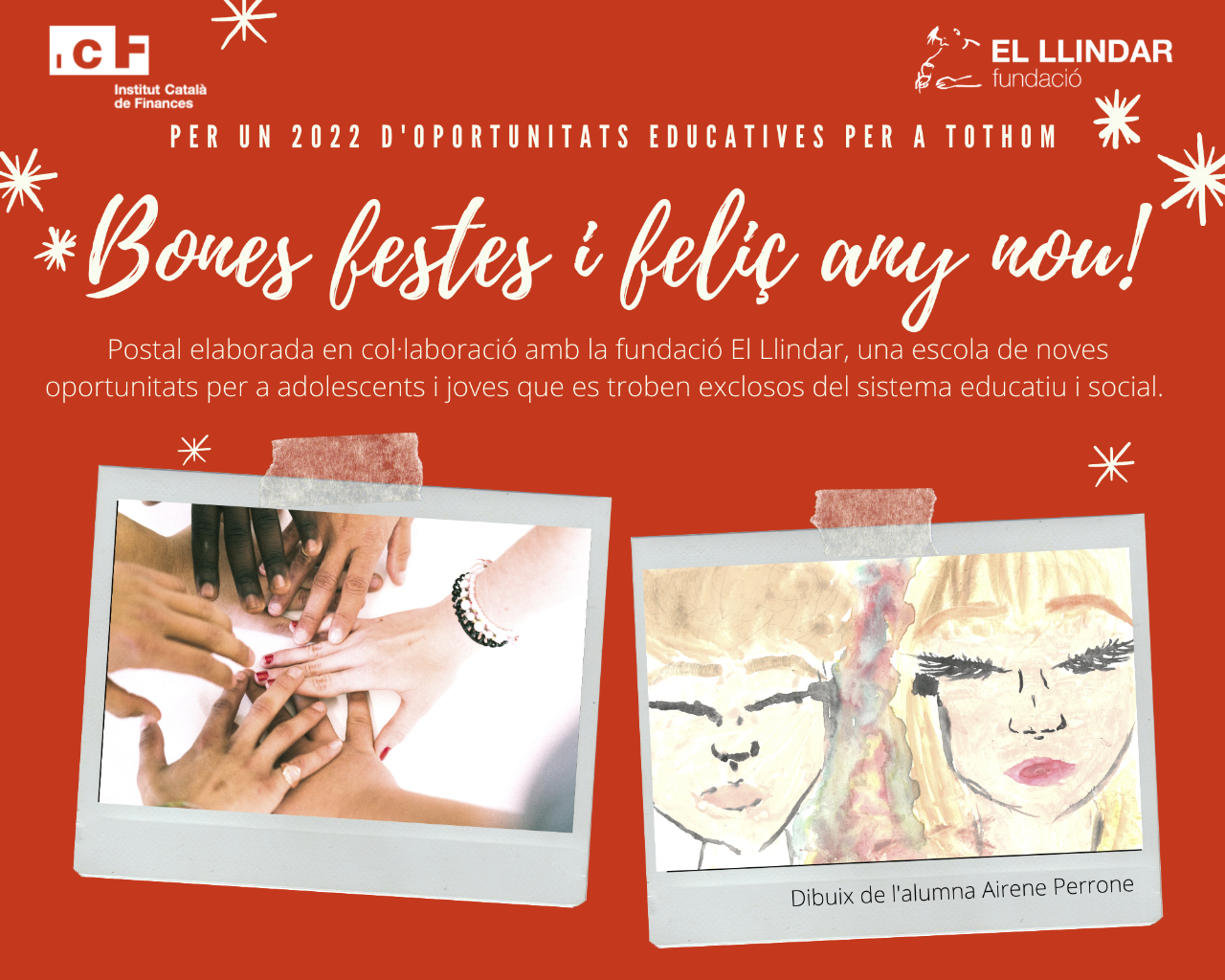 Postal Nadal ICF - El Llindar