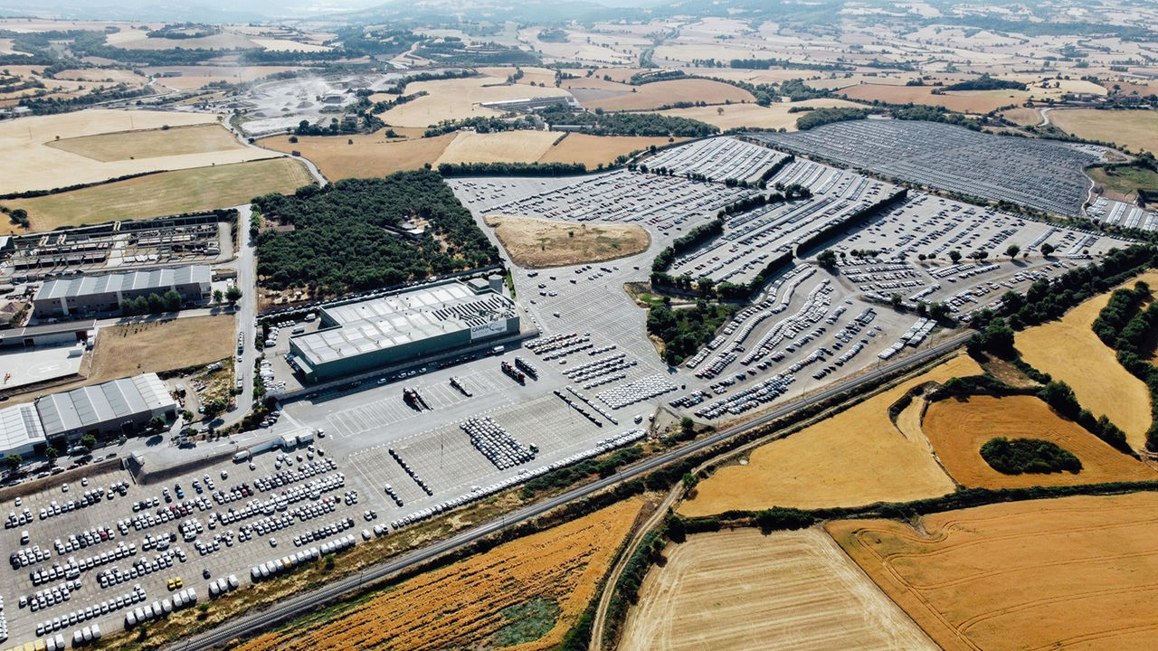 Campa d’Autoflotas, ubicada al polígon industrial Les Garrigues de Calaf (Anoia).