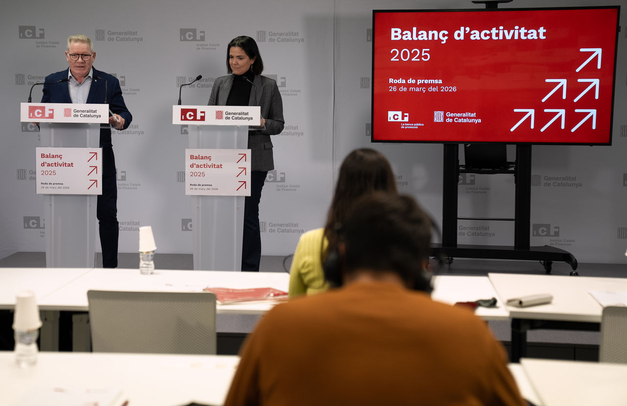 Roda de premsa del balanç d'activitat del 2025 de l'ICF.