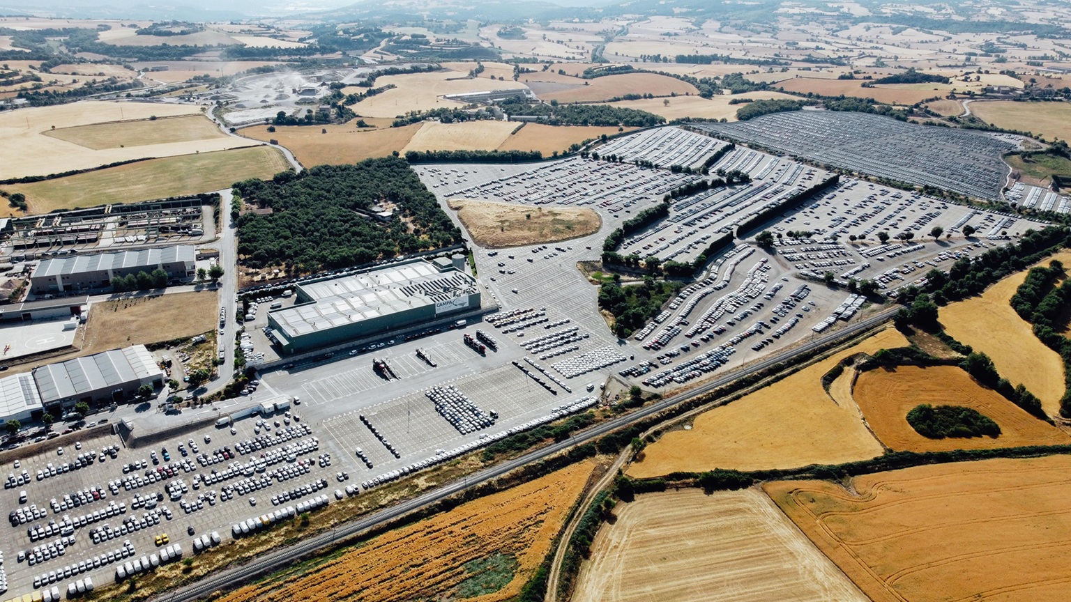 L'ICF finança Transoci-Áreas amb 9,6 milions per construir una nova terminal ferroviària a Calaf que substituirà centenars de camions