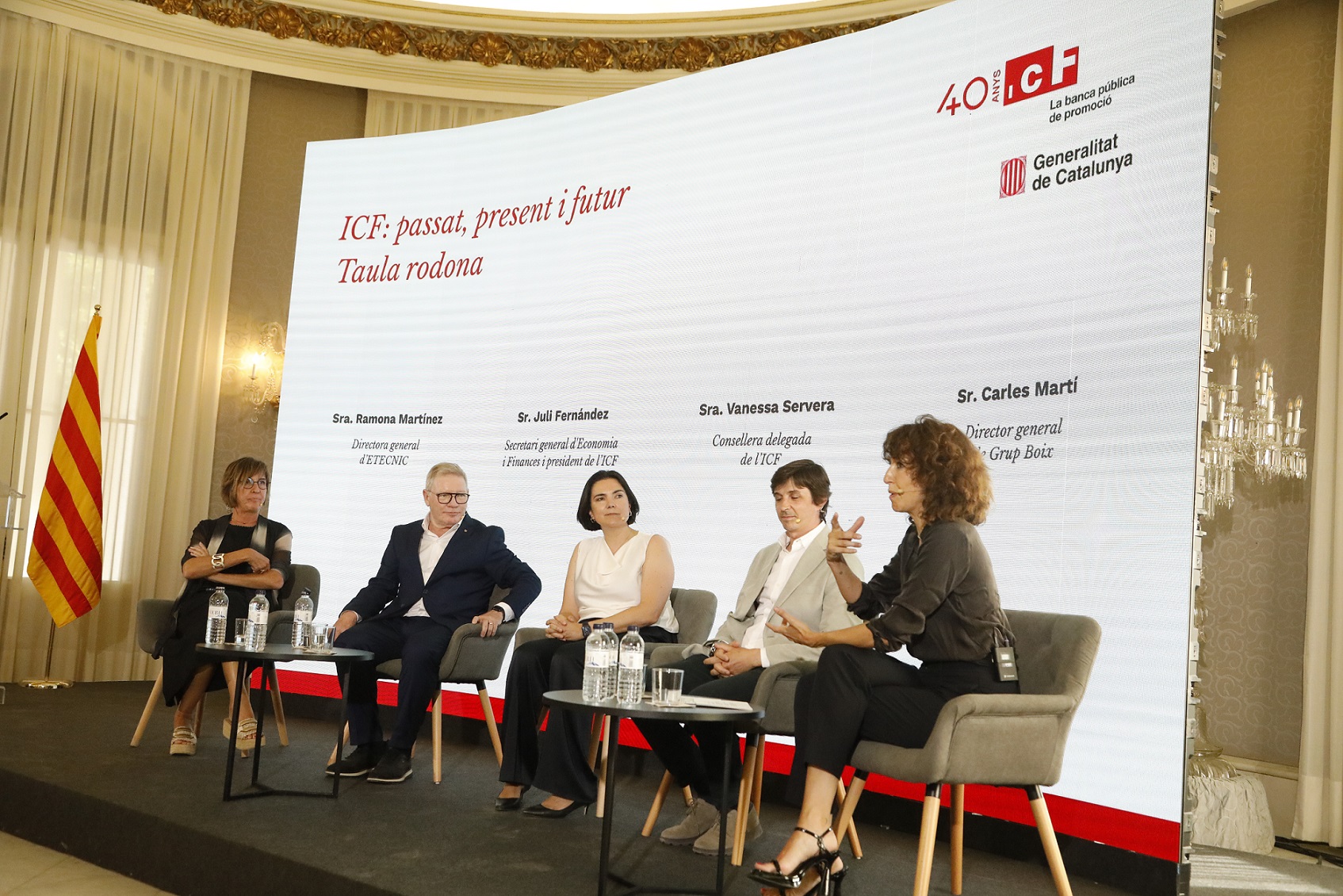 President Illa: "Si no hi ha un bon sistema financer, no hi ha economia que funcioni"