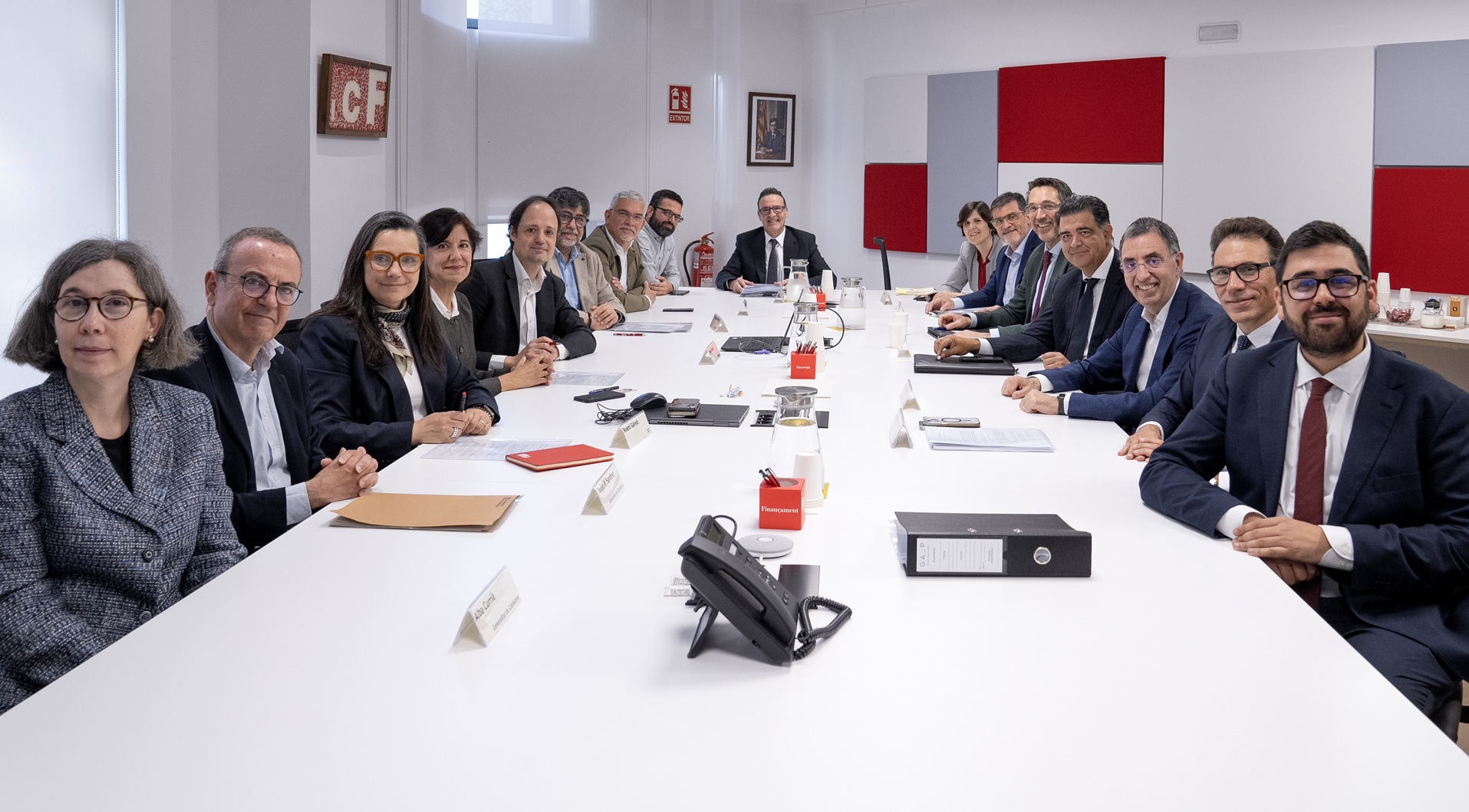 La Generalitat, Fira 2000 i cinc entitats financeres signen el finançament de part de les obres d’ampliació de Fira de Barcelona