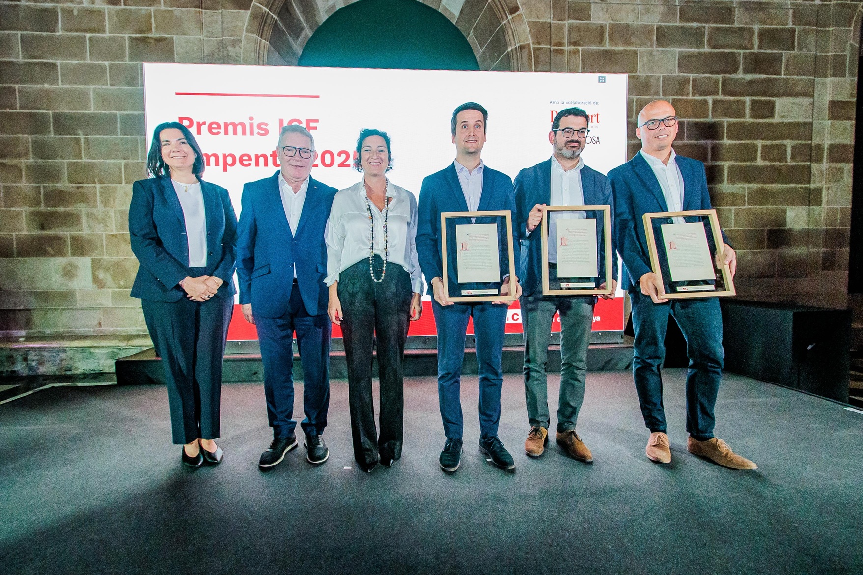 Guanyadors dels Premis ICF Empenta 2025.