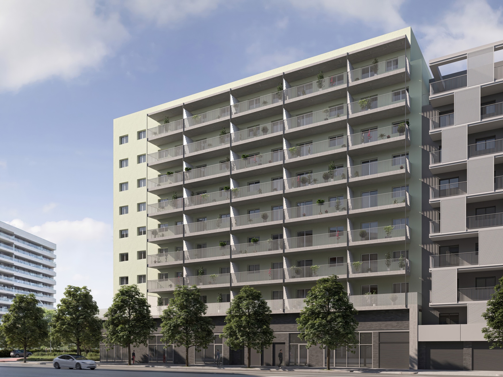 L’ICF aporta 46,7 M€ per a la construcció de 331 habitatges de protecció oficial a Barcelona
