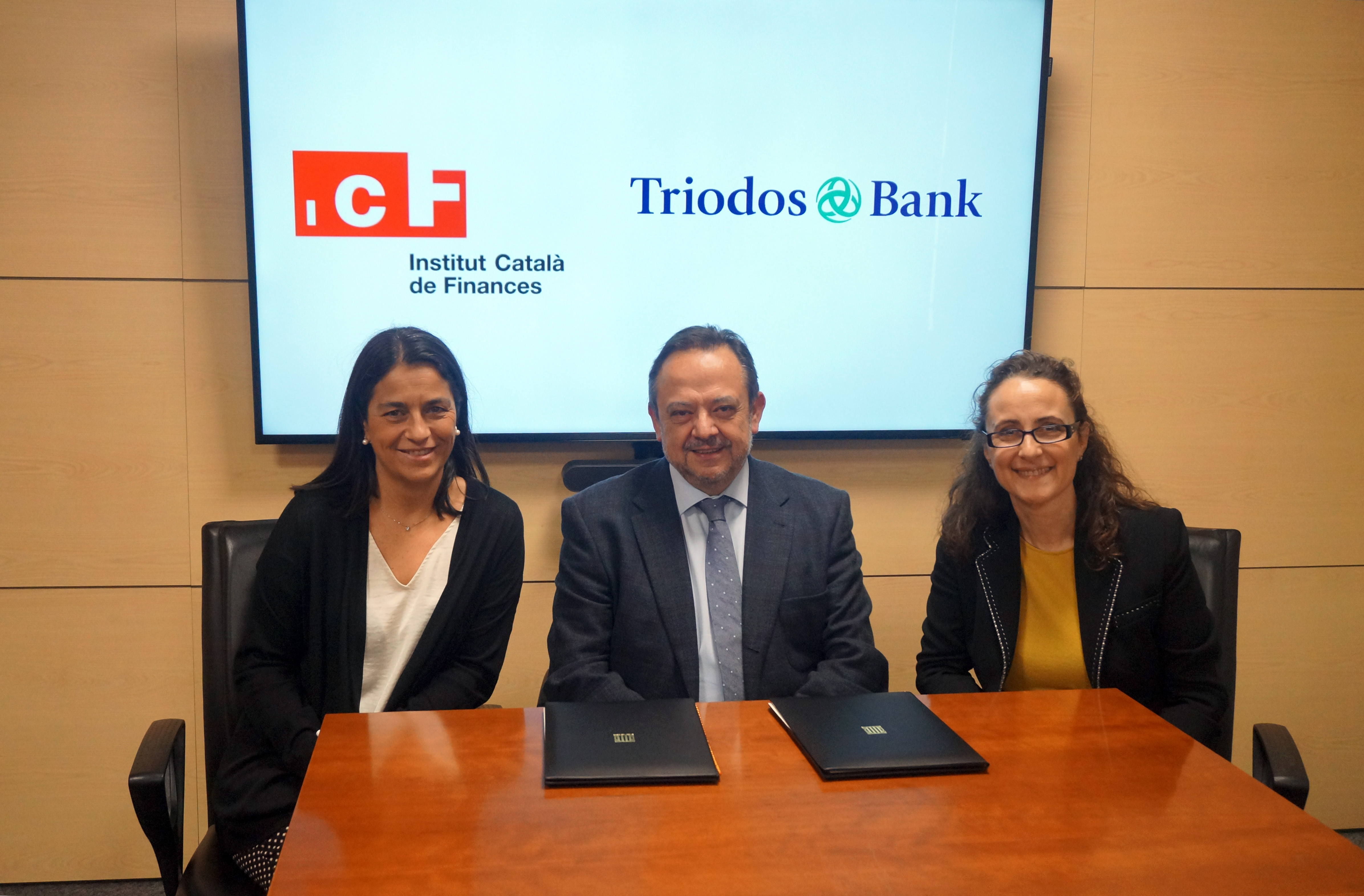 El ICF y Triodos firman un convenio de colaboración para cofinanciar proyectos sociales, culturales y medioambientales