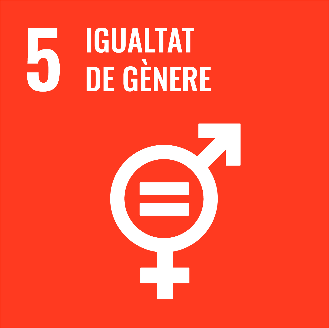 ODS 5. Igualtat de gènere