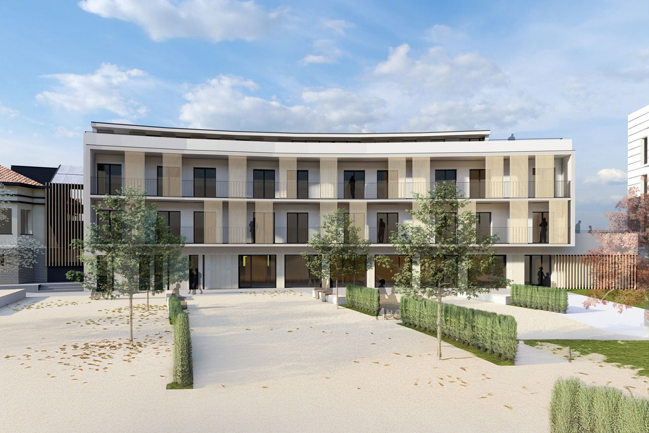 Rendering of Calaf's residence.