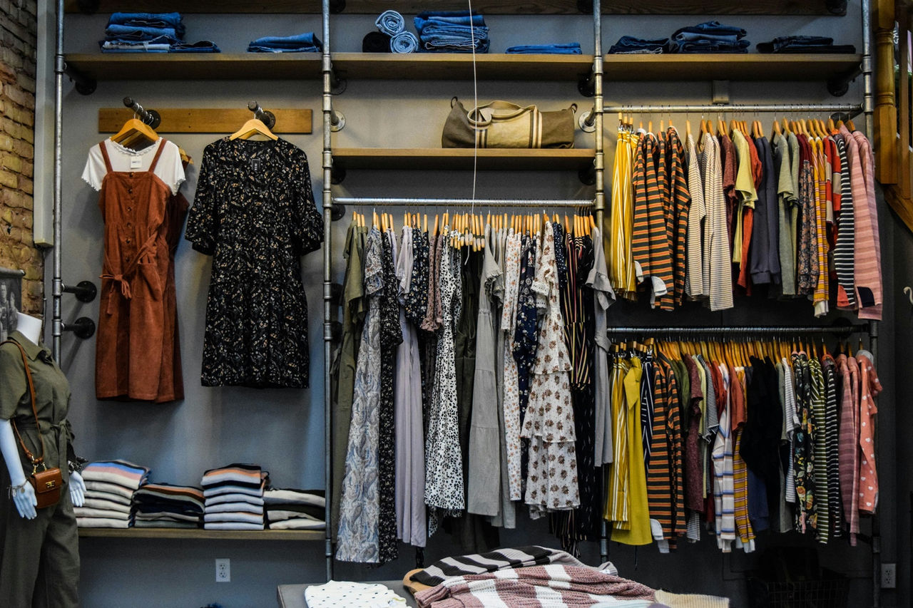 Clothing store.