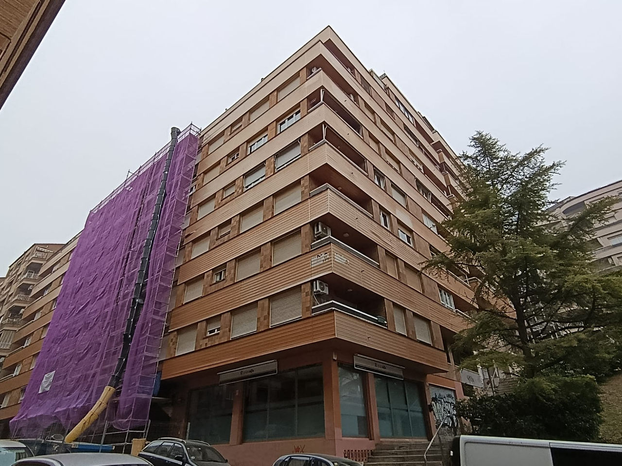 Edificio de la calle Doctor Combelles.